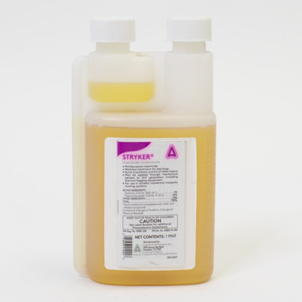 A bottle of Stryker insecticide
