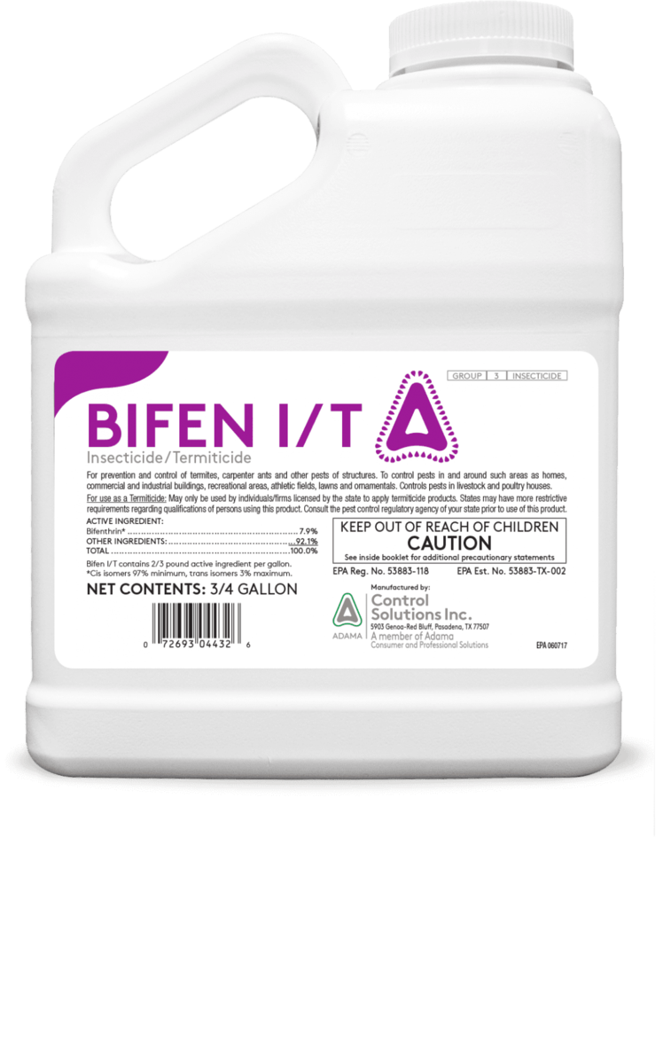 Jug of Bifen I/T Concentrate.