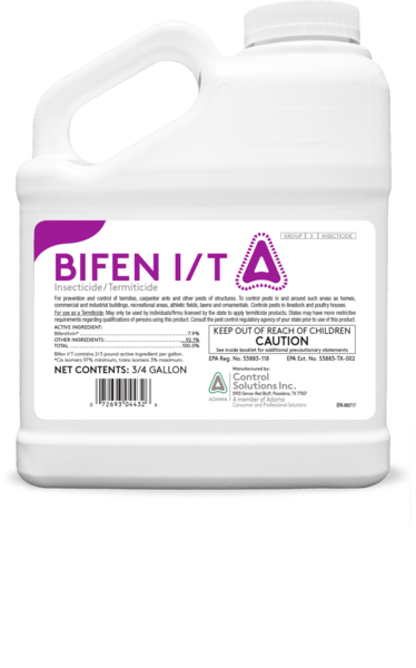 Jug of Bifen I/T Concentrate.