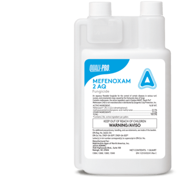 Quart of Mefenoxam 2 AQ fungicide