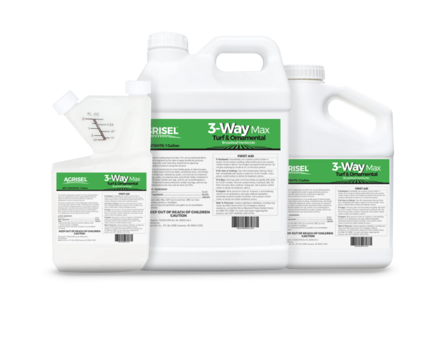 Jug of 3 way max herbicide