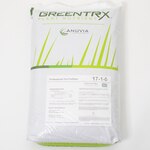 Bag of 17-1-0 fertilizer.